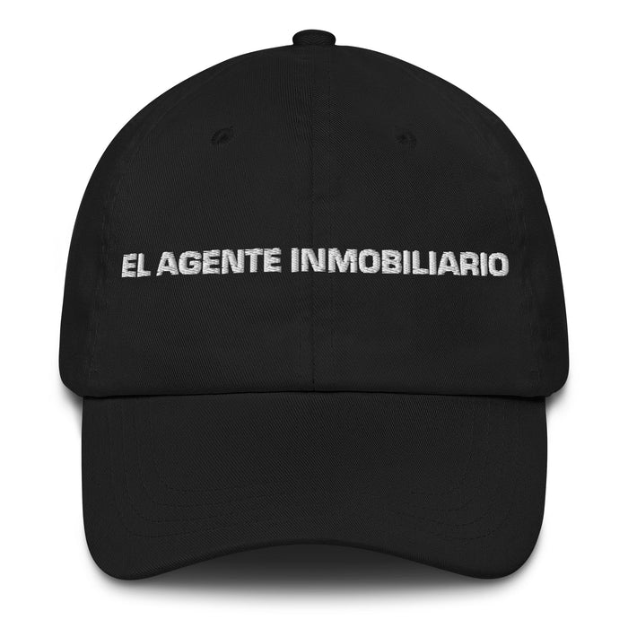 El Agente Inmobiliario The Real Estate Agent Mexican Spanish Pride Gift Regalo Dad Hat - Mexicada