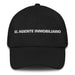 El Agente Inmobiliario The Real Estate Agent Mexican Spanish Pride Gift Regalo Dad Hat Mexicada Black