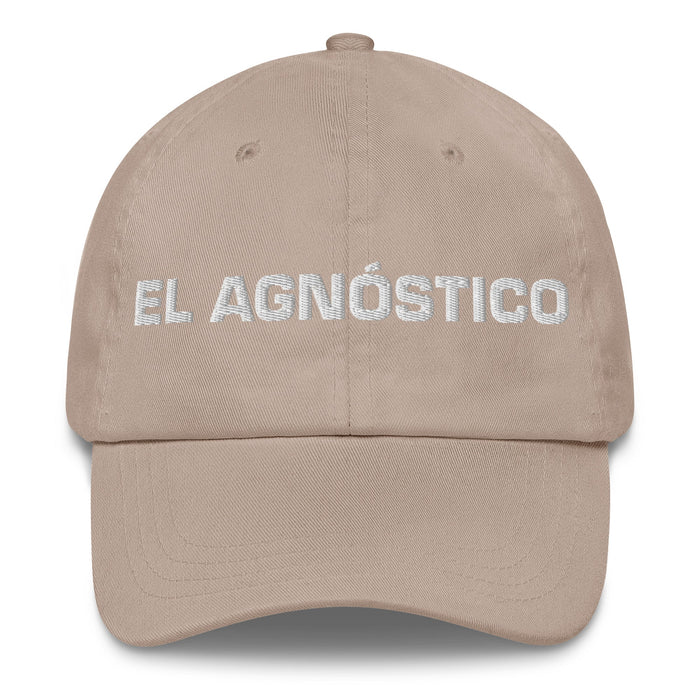 El Agnóstico The Agnostic Mexican Spanish Pride Gift Regalo Dad Hat - Mexicada