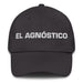 El Agnóstico The Agnostic Mexican Spanish Pride Gift Regalo Dad Hat Mexicada Dark Grey