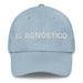 El Agnóstico The Agnostic Mexican Spanish Pride Gift Regalo Dad Hat Mexicada Light Blue