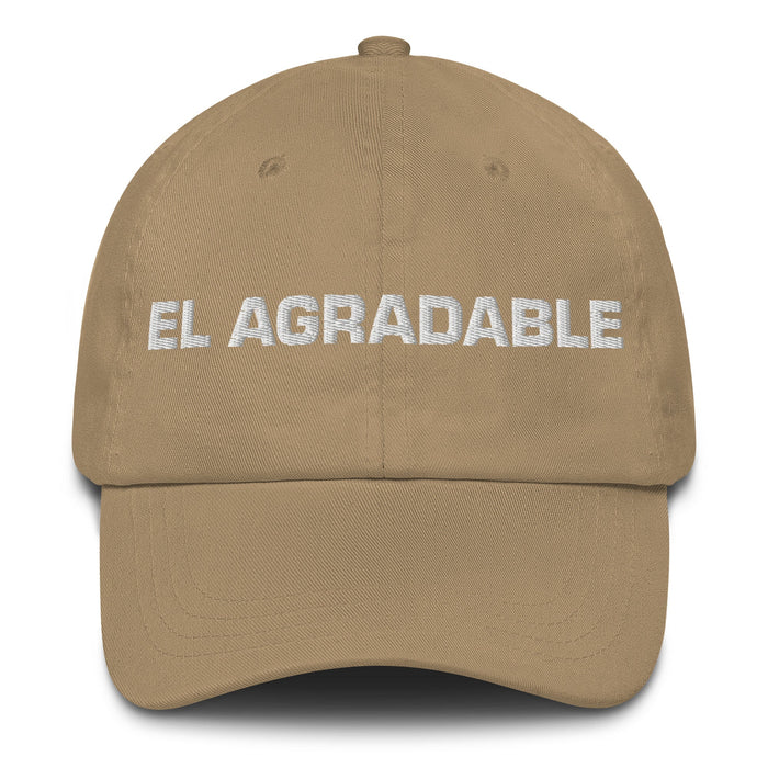 El Agradable The Agreeable Mexican Spanish Pride Gift Regalo Dad Hat - Mexicada