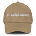 El Agradable The Agreeable Mexican Spanish Pride Gift Regalo Dad Hat - Mexicada