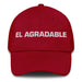 El Agradable The Agreeable Mexican Spanish Pride Gift Regalo Dad Hat - Mexicada