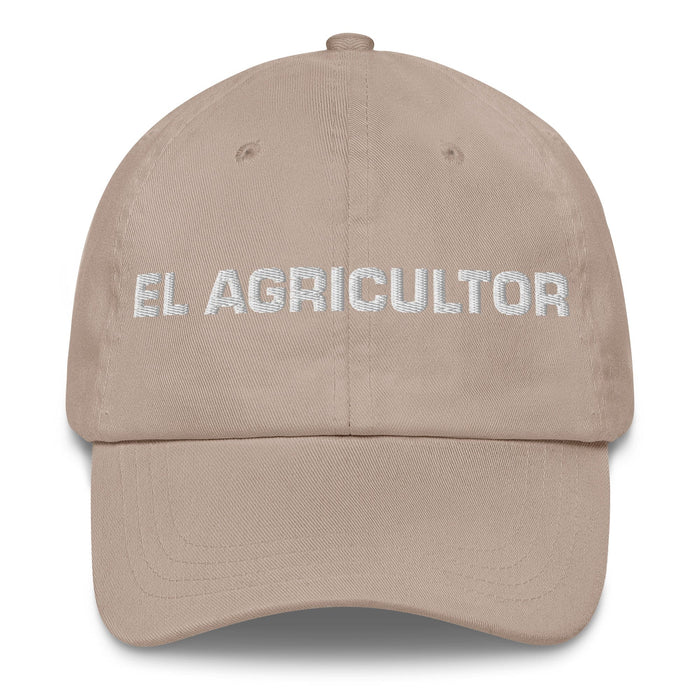 El Agricultor The Farmer Mexican Spanish Pride Gift Regalo Dad Hat Mexicada Stone