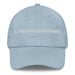 El Aguascalentense The Aguascalientes Resident Mexican Spanish Pride Gift Regalo Dad Hat Mexicada Light Blue