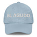 El Agudo The Sharp One Mexican Spanish Pride Gift Regalo Dad Hat Mexicada Light Blue