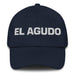 El Agudo The Sharp One Mexican Spanish Pride Gift Regalo Dad Hat Mexicada Navy