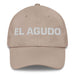 El Agudo The Sharp One Mexican Spanish Pride Gift Regalo Dad Hat Mexicada Stone