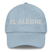 El Alegre The Cheerful One Mexican Spanish Pride Gift Regalo Dad Hat Mexicada Light Blue