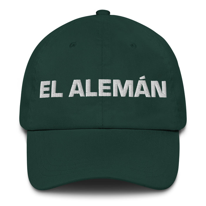 El Alemán The German Mexican Spanish Pride Gift Regalo Dad Hat - Mexicada