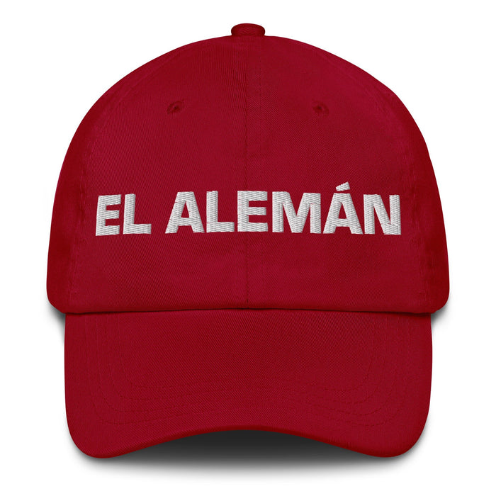 El Alemán The German Mexican Spanish Pride Gift Regalo Dad Hat - Mexicada