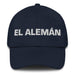 El Alemán The German Mexican Spanish Pride Gift Regalo Dad Hat Mexicada Navy