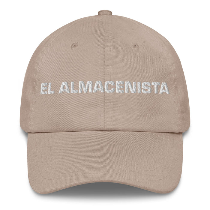 El Almacenista The Warehouse Worker Mexican Spanish Pride Gift Regalo Dad Hat Mexicada Stone