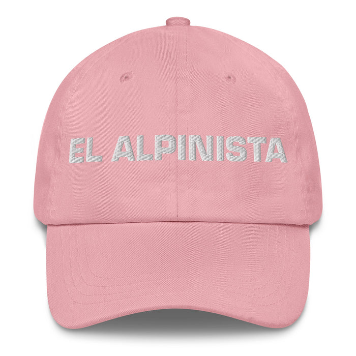 El Alpinista The Mountaineer Mexican Spanish Pride Gift Regalo Dad Hat - Mexicada