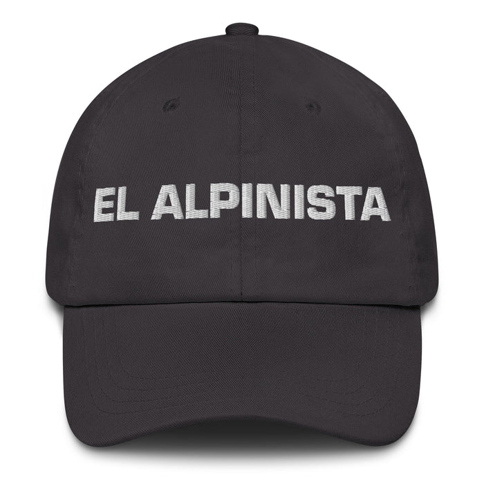 El Alpinista The Mountaineer Mexican Spanish Pride Gift Regalo Dad Hat - Mexicada