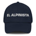 El Alpinista The Mountaineer Mexican Spanish Pride Gift Regalo Dad Hat Mexicada Navy