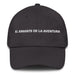 El Amante De La Aventura The Adventure Lover Mexican Spanish Pride Gift Regalo Dad Hat Mexicada Dark Grey