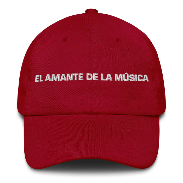 El Amante De La Música The Music Lover Mexican Spanish Pride Gift Regalo Dad Hat - Mexicada