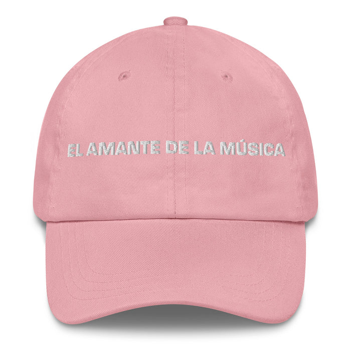 El Amante De La Música The Music Lover Mexican Spanish Pride Gift Regalo Dad Hat - Mexicada