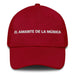 El Amante De La Música The Music Lover Mexican Spanish Pride Gift Regalo Dad Hat Mexicada Cranberry