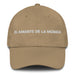 El Amante De La Música The Music Lover Mexican Spanish Pride Gift Regalo Dad Hat Mexicada Khaki