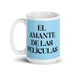 El Amante De Las Películas The Movie Lover Funny Home Office Work Coffee Mug Mexican Spanish Pride Gift White Glossy Cup Sky Blue Card Mug Mexicada