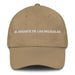 El Amante De Las Películas The Movie Lover Mexican Spanish Pride Gift Regalo Dad Hat Mexicada Khaki