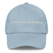 El Amante De Las Películas The Movie Lover Mexican Spanish Pride Gift Regalo Dad Hat Mexicada Light Blue