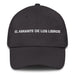 El Amante De Los Libros The Book Lover Mexican Spanish Pride Gift Regalo Dad Hat Mexicada Dark Grey