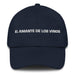 El Amante De Los Vinos The Wine Lover Mexican Spanish Pride Gift Regalo Dad Hat Mexicada Navy