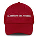 El Amante Del Fitness The Fitness Lover Mexican Spanish Pride Gift Regalo Dad Hat Mexicada Cranberry