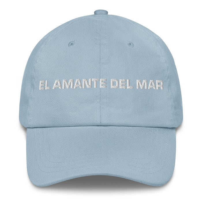 El Amante Del Mar The Sea Lover Mexican Spanish Pride Gift Regalo Dad Hat Mexicada Light Blue