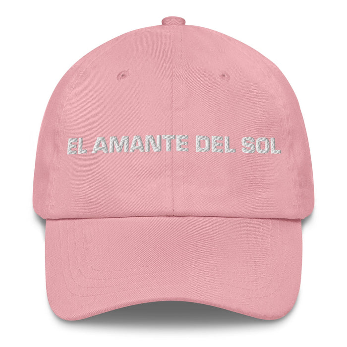 El Amante Del Sol The Sun Lover Mexican Spanish Pride Gift Regalo Dad Hat Mexicada Pink