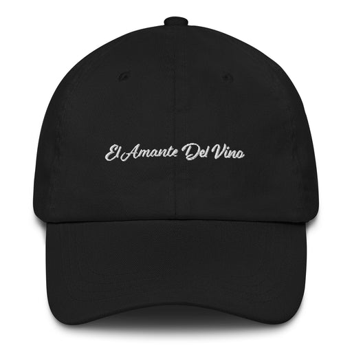 El Amante Del Vino Embroidered Dad Hat | Wine Lover, Embroidery, Stylish Hat, Vino, Spanish Design, E5 Mexicada