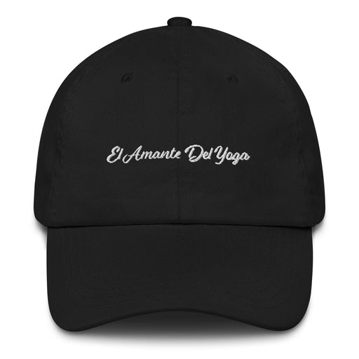 El Amante Del Yoga Embroidered Dad Hat | Yoga Lover, Peace, Mindfulness, Meditation, Balance | E5 Mexicada