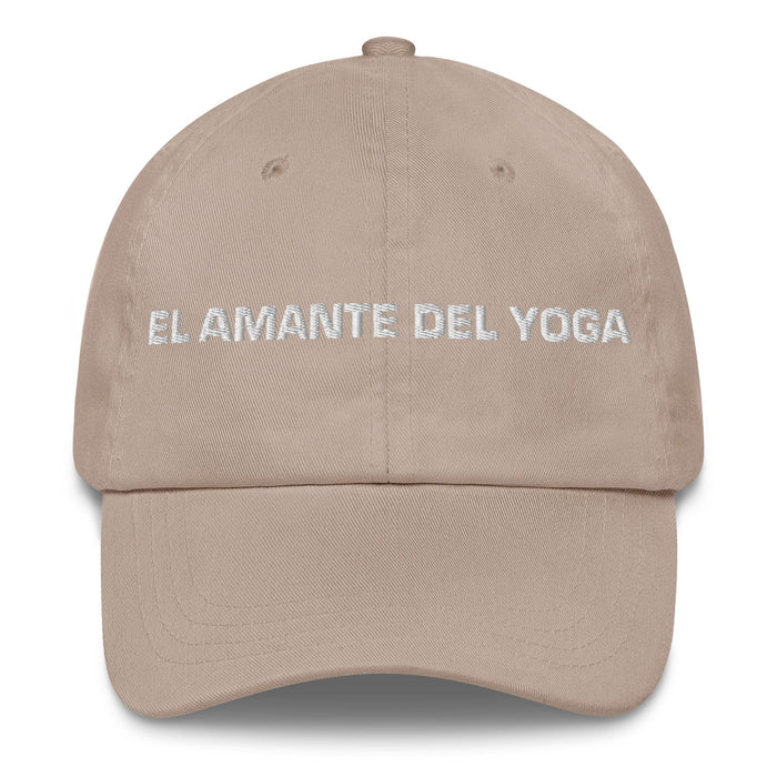 El Amante Del Yoga The Yoga Lover Mexican Spanish Pride Gift Regalo Dad Hat Mexicada Stone