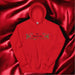 El Amante Exclusive Art Piece Home Office Work Mexican Spanish Pride Gift One-Of-A-Kind Unisex Hoodie | E3 Mexicada Red / S