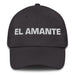 El Amante The Lover Mexican Spanish Pride Gift Regalo Dad Hat Mexicada Dark Grey