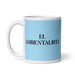 El Ambientalista The Environmentalist Funny Home Office Work Coffee Mug Mexican Spanish Pride Gift White Glossy Cup Sky Blue Card Mug Mexicada