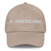 El Americano The American Mexican Spanish Pride Gift Regalo Dad Hat Mexicada Stone