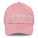 El Amigable The Friendly One Mexican Spanish Pride Gift Regalo Dad Hat Mexicada Pink