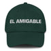 El Amigable The Friendly One Mexican Spanish Pride Gift Regalo Dad Hat Mexicada Spruce