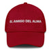 El Amigo Del Alma The Soulmate Friend Mexican Spanish Pride Gift Regalo Dad Hat Mexicada Cranberry