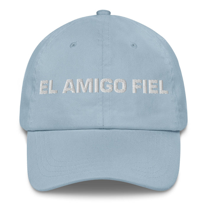 El Amigo Fiel The Loyal Friend Mexican Spanish Pride Gift Regalo Dad Hat Mexicada Light Blue