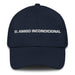 El Amigo Incondicional The Unconditional Friend Mexican Spanish Pride Gift Regalo Dad Hat Mexicada Navy