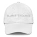 El Amsterdamés The Amsterdam Resident Mexican Spanish Pride Gift Regalo Dad Hat Mexicada White