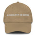El Analista De Datos The Data Analyst Mexican Spanish Pride Gift Regalo Dad Hat Mexicada Khaki