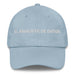 El Analista De Datos The Data Analyst Mexican Spanish Pride Gift Regalo Dad Hat Mexicada Light Blue