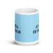 El Analista De Sistemas The Systems Analyst Funny Home Office Work Coffee Mug Mexican Spanish Pride Gift White Glossy Cup Sky Blue Card Mug Mexicada